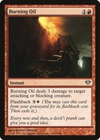 Burning Oil - Foil