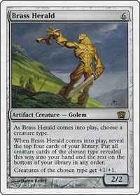 Brass Herald - Foil