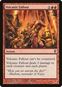 Volcanic Fallout - Foil