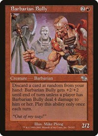 Barbarian Bully - Foil