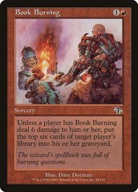 Book Burning - Foil