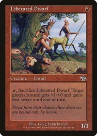 Liberated Dwarf - Foil