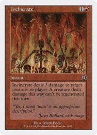Incinerate - Foil