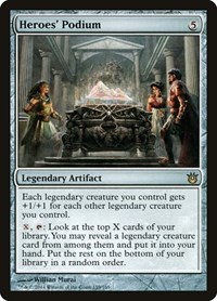Heroes' Podium - Foil