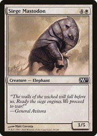 Siege Mastodon - Foil
