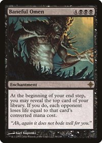 Baneful Omen - Foil