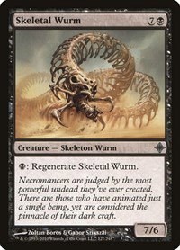 Skeletal Wurm - Foil