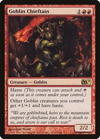 Goblin Chieftain - Foil