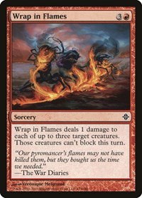 Wrap in Flames - Foil