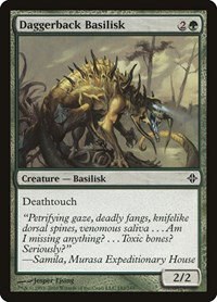 Daggerback Basilisk - Foil