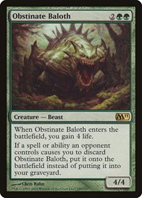Obstinate Baloth - Foil