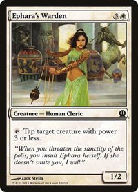 Ephara's Warden - Foil