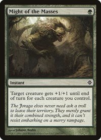Might of the Masses - Foil