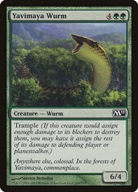 Yavimaya Wurm - Foil