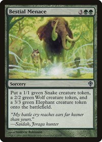 Bestial Menace - Foil