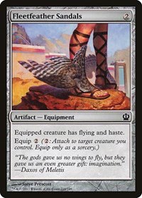 Fleetfeather Sandals - Foil