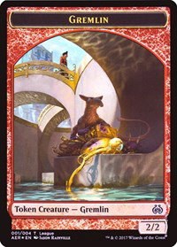 Gremlin // Energy Reserve Double-Sided Token - Foil