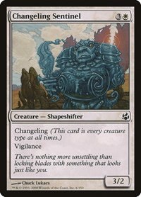 Changeling Sentinel - Foil