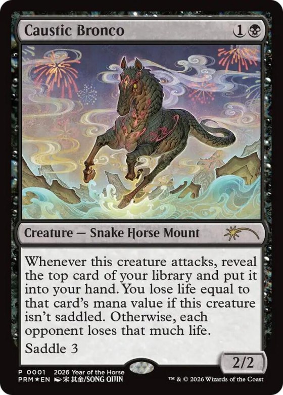 Caustic Bronco - Year Of The Horse 2026 Caustic