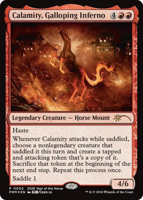 Calamity, Galloping Inferno - Year Of The Horse 2026 Calamit