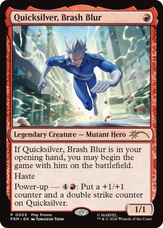 Quicksilver, Brash Blur - Foil Quicksilver Brash Blur