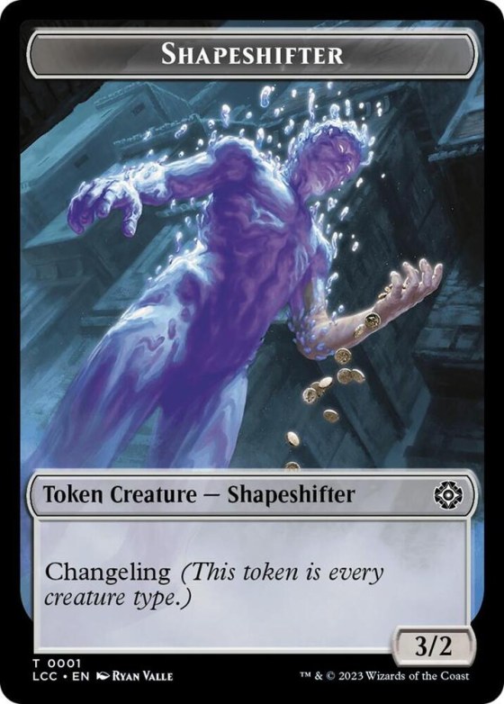 Shapeshifter // Cat Double-Sided Token