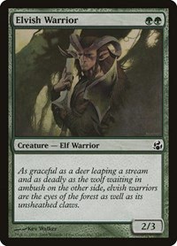 Elvish Warrior - Foil