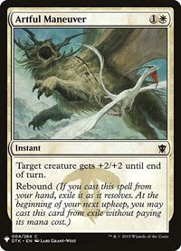 Artful Maneuver - Normal Artful Maneuver