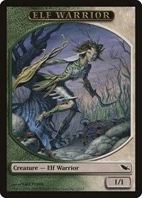 Elf Warrior Token - Normal Elf Warrior Token