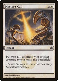 Master's Call - Foil