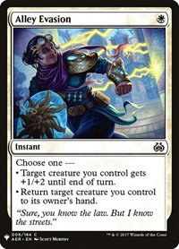 Alley Evasion - Normal Alley Evasion