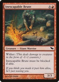 Inescapable Brute - Foil