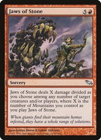 Jaws of Stone - Foil