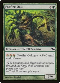 Foxfire Oak - Foil