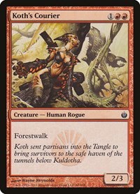 Koth's Courier - Foil