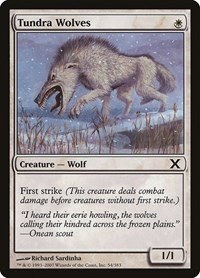 Tundra Wolves - Foil