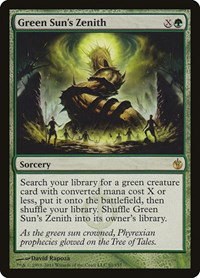 Green Sun's Zenith - Foil