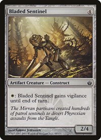 Bladed Sentinel - Foil