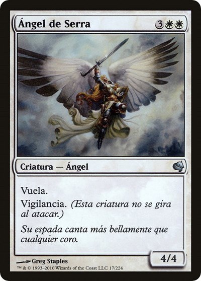 Serra Angel (Spanish) - "Angel de Serra"