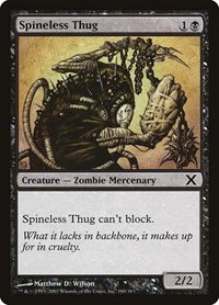 Spineless Thug - Foil
