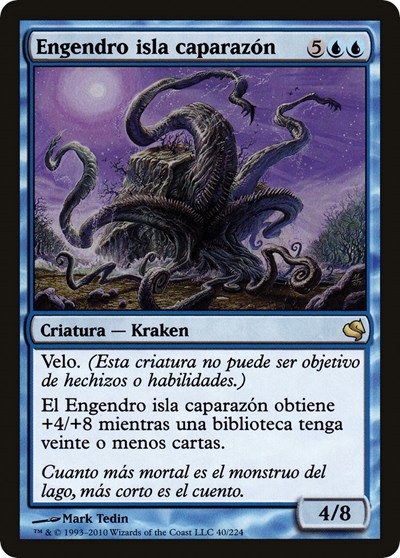 Isleback Spawn (Spanish) - "Engendro isla caparazon"