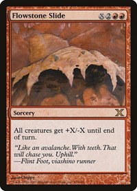 Flowstone Slide - Foil