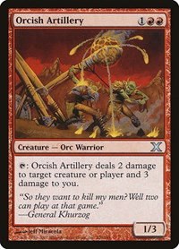 Orcish Artillery - Foil