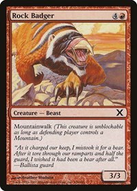 Rock Badger - Foil