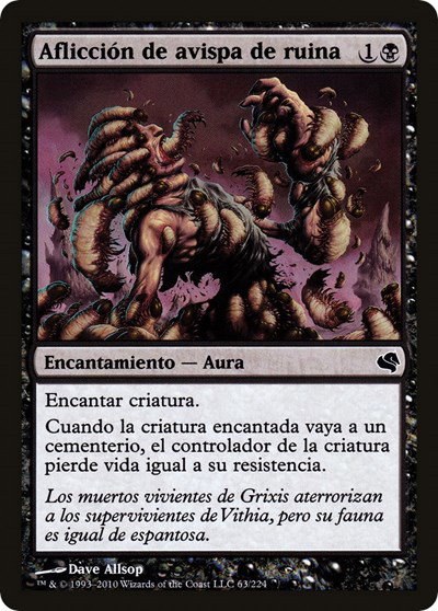 Banewasp Affliction (Spanish) - "Afliccion de avispa de ruina"