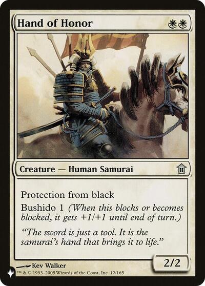 Hand of Honor - Normal Hand Of Honor