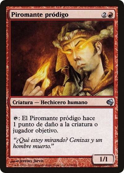 Prodigal Pyromancer (Spanish) - "Piromante prodigo"