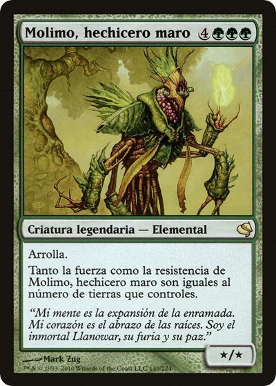 Molimo, Maro-Sorcerer (Spanish) - "Molimo, hechicero maro"