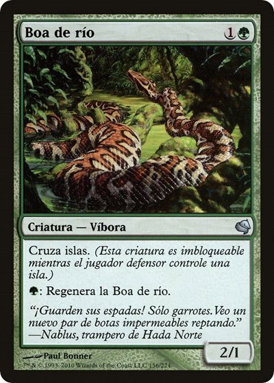 River Boa (Spanish) - "Boa de rio"