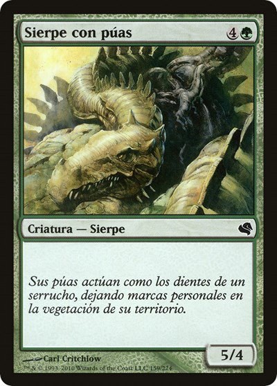 Spined Wurm (Spanish) - "Sierpe con puas"